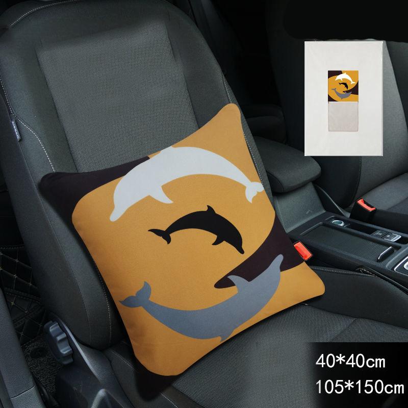 

Подушка с мультяшным принтом «два в одном», переменное одеяло, автомобильная подушка на талию, подушка для домашнего дивана, расслабляющий артефакт