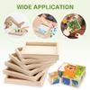 A Top Quality Hexagonal Painting Tray 9/16 Puzzle Pieces 3D Wooden Tray Solid Toy Storage Tray