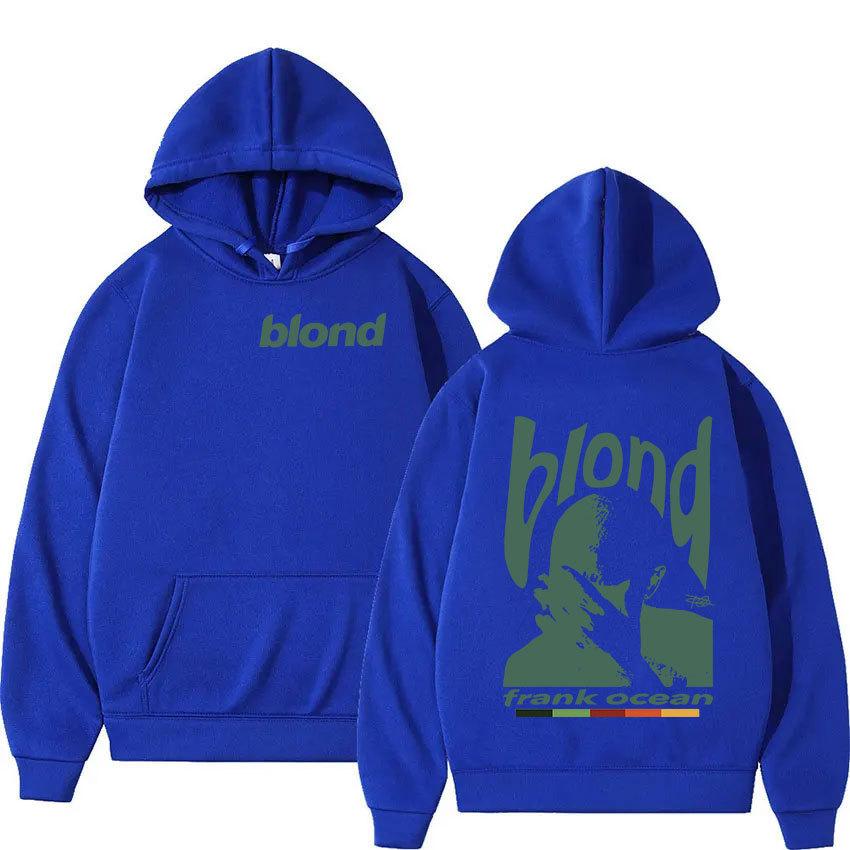 Rapper Frank Retro Graphic Hoodie Ocean Album  Sweatshirt Men Womnen Fashion Brand Design Pullover Men's Fleece Hoodies