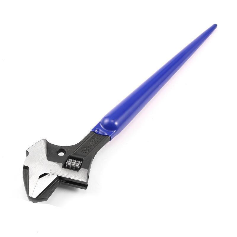 4 In 1 Multifunction Adjustable Wrenches with Hammer Crowbar Function 16 Inch Grip Tool Pipe Wrench Plumbing Repair Tooling