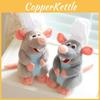 Adorable Plush Mouse Doll Soft Toy Cute Rodent Stuffed Animal Gift For Girls