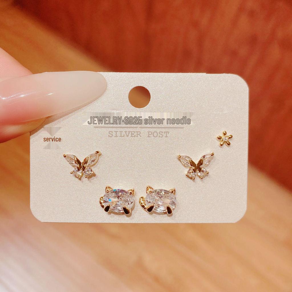 Allergic Returns New Year Earrings: Women's Elegant Gold-Plated, Eco-Friendly High-End Earrings.