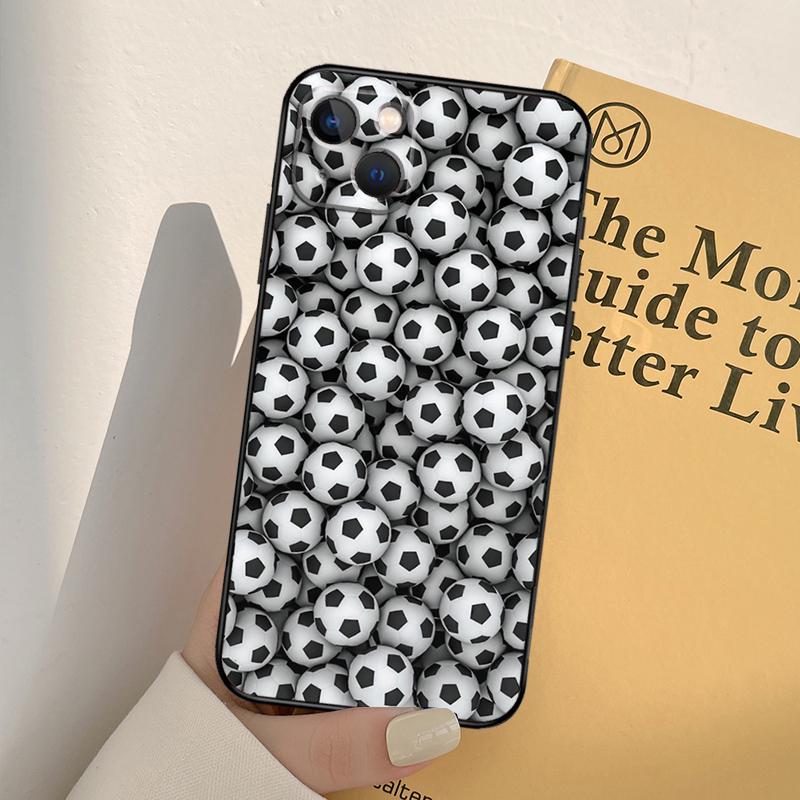 

Чехол с футбольным мячом для iPhone 13 12 Mini 11 14 Pro Max 6S 8 7 Plus SE 2022 2020 X XS Max XR задняя крышка iPhone 14Pro MAX