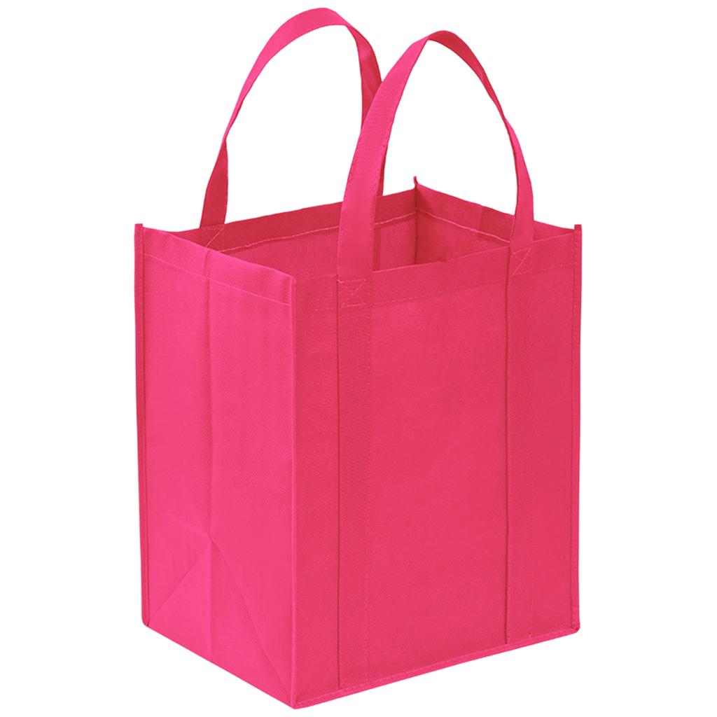 Sacolas de Compras Reutilizáveis - Bolsa Tote 38x32x24 cm Para Mercearia Fundo Espesso de Plástico Suporta 50 kg, Dobrável e Com Alças Reforçadas