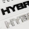 Hybrid ABS Emblem Sticker Rear Tail Badge Logo for Toyota Camry RAV4 Prius Corolla Highlander Avalon C-HR Yaris Car Accessories