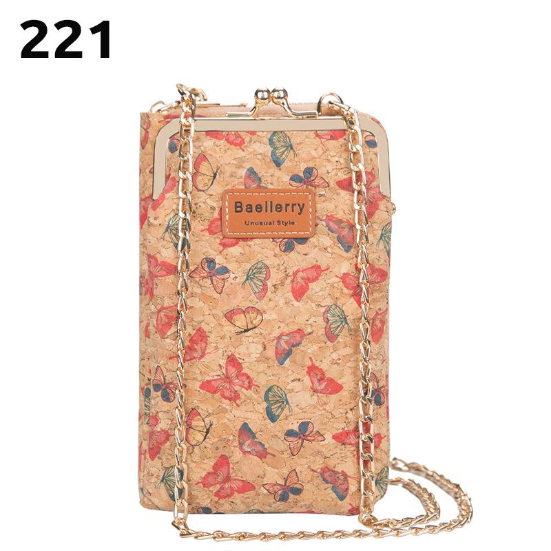 

Женский кошелек-кроссбоди Baellerry большой вместимости - Модный кошелек под дерево, Много отделений для карт, Отделение для телефона, Корейский стиль Small