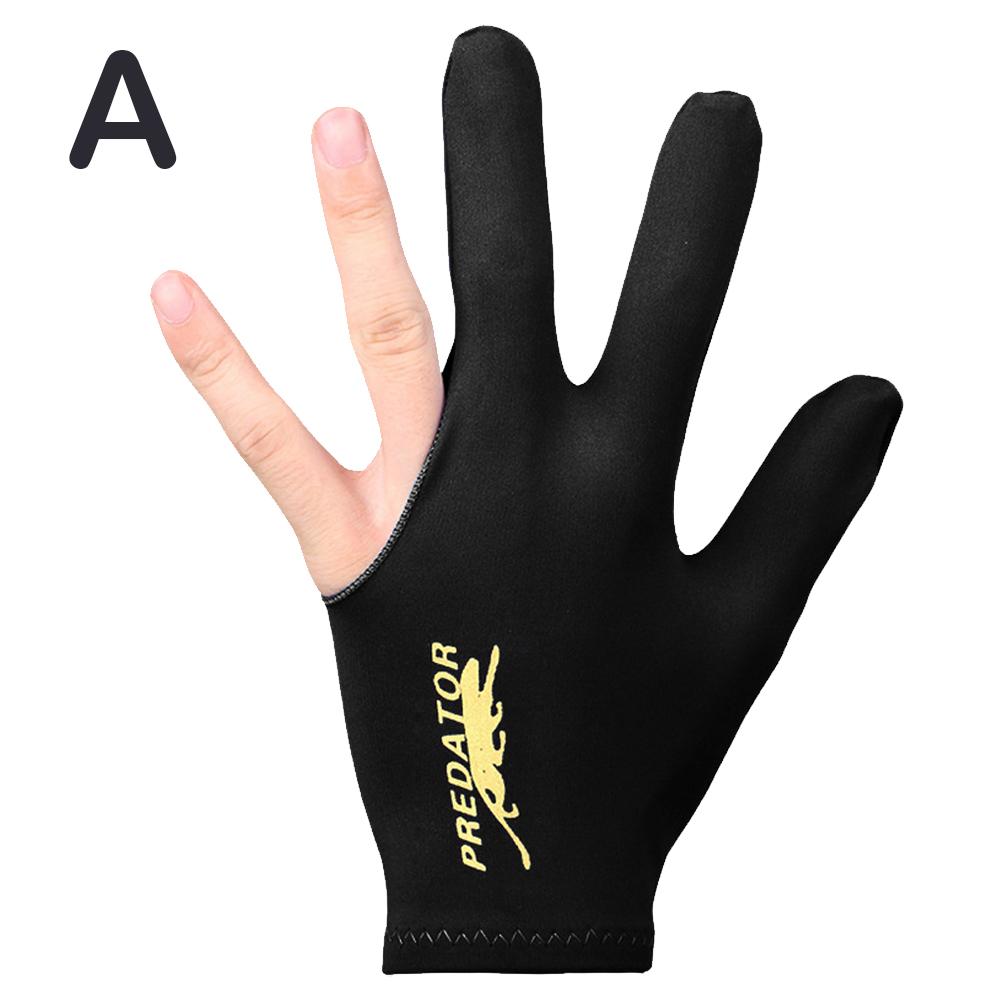 

Высококачественная снукерная бильярдная перчатка для пула, на левую руку, с открытыми тремя пальцами, фитнес-аксессуары для мужчин и женщин, цельная перчатка