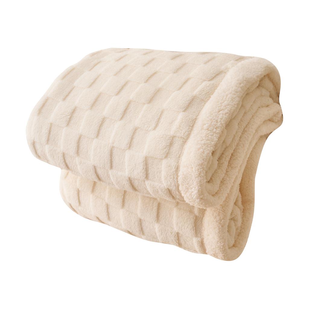 Soft Blanket, Soft Warm Thick Winter Blanket, Reversible Cozy Blanket For Bed, Sofa, Chair And Couch, Wool Blanket