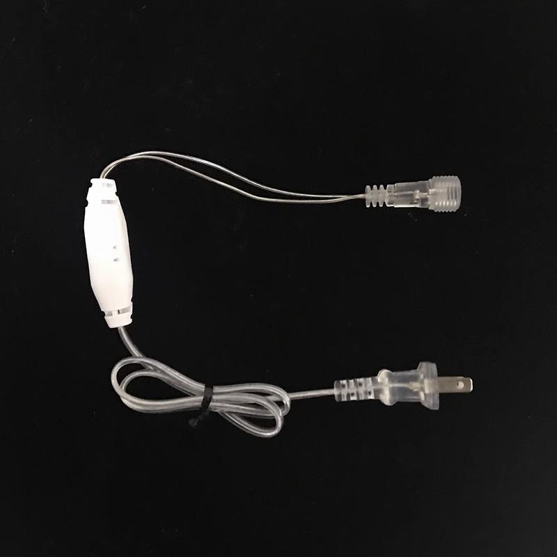 

Водонепроницаемые светодиодные рождественские гирлянды 220 В - Звездные, разноцветные уличные украшения для двора и улицы Power cord