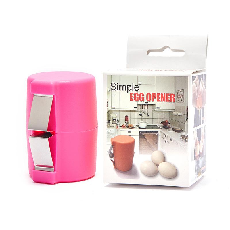 New Egg Shell Opener Portable Egg Shell Opener Tools Handheld Eggs Breaker Multifunctional Egg Cutter Egg Cracker and Separator 2