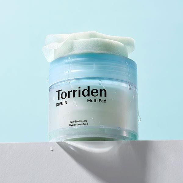 Disques Tonifiants Et Apaisants - Torriden - 80 Pièces - Acide Hyaluronique - Hypoallergénique - Mixte