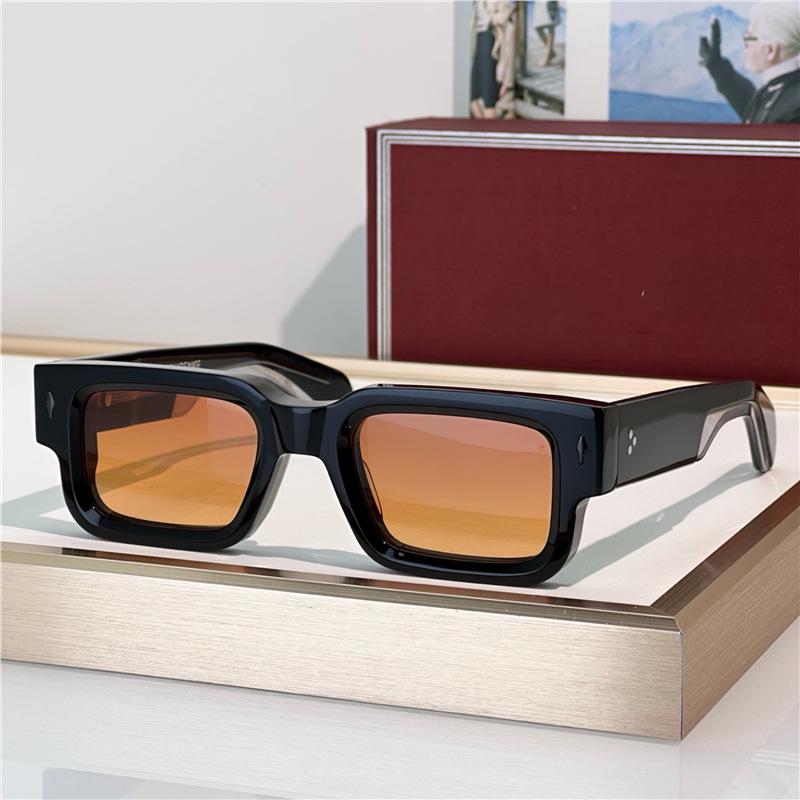 ASCARI Fashion Square Handmade Acetate Sunglasses, Trendy Sunscreen for Men & Women, Perfect for Holidays & Parties