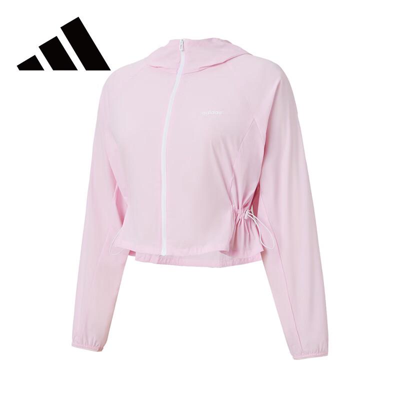Adidas Women's Spring/Summer Woven Hooded Jacket
