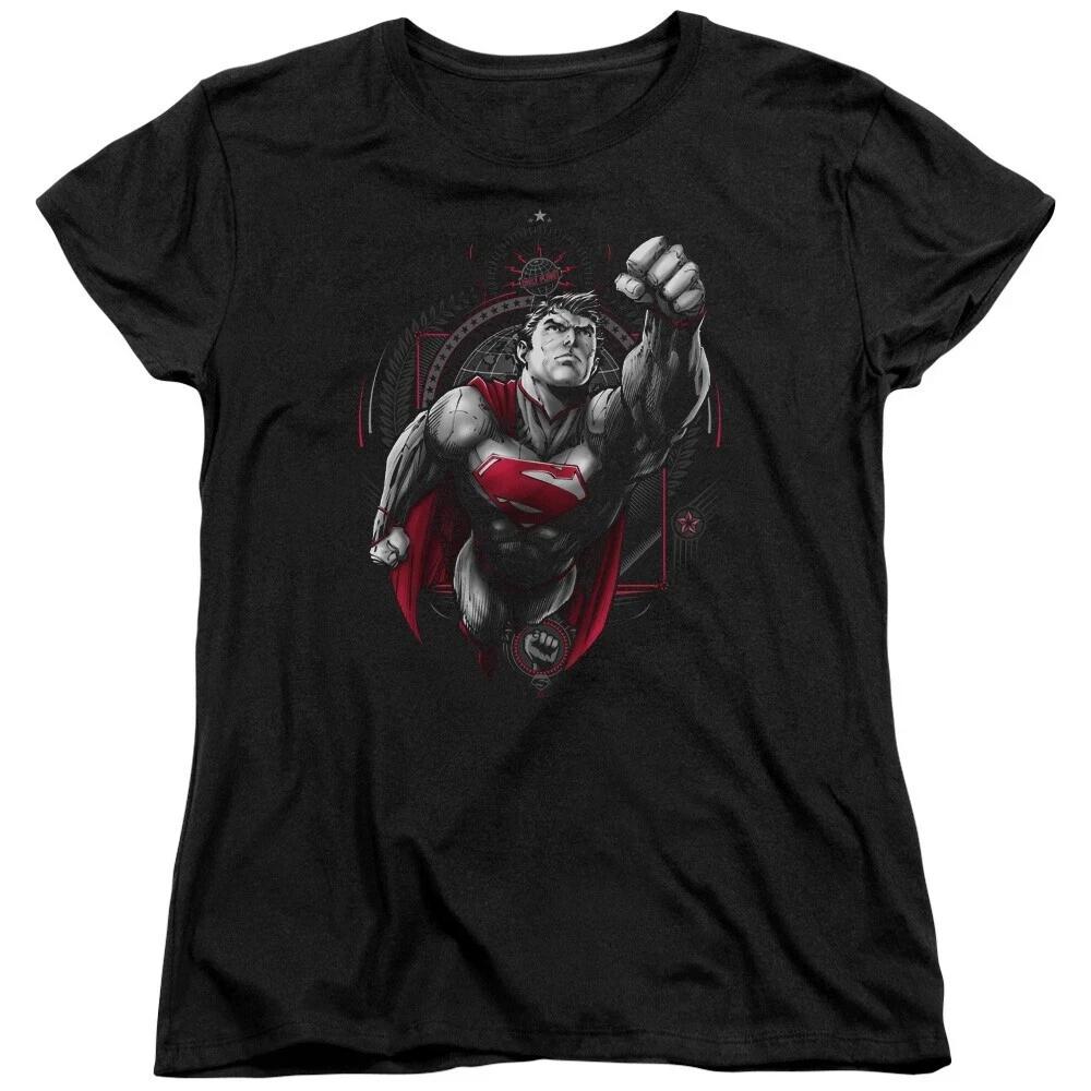 Superman  Propaganda Superman  Women s T-Shirt 4XL