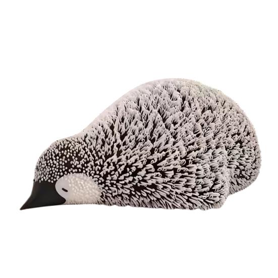 

3D Printed Penguin Ornament Lying Penguin Simulated Animal Model Figurine Glowing Glow-in-the-dark Standing Home Office Decoration A