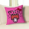 D-Domo Cute K-Kuns Various Sizes Square Pillow Case For Car Home Bedchamber Decor Custom Valentine Gift