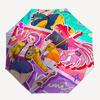 1pc Outdoor Umbrella with Anime Characters - Automatic Opening/Closing, Portable 3-Fold Design, 8-Rib Iron Frame, Perfect Gift for Fans, Traveler