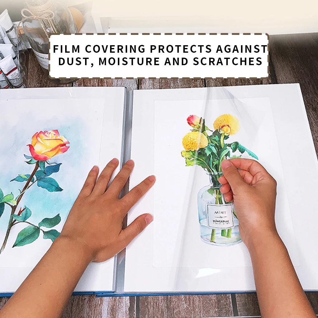 A4 Self-Adhesive Album Commemorative PU Leather Photo Album with 20 Inner Pages