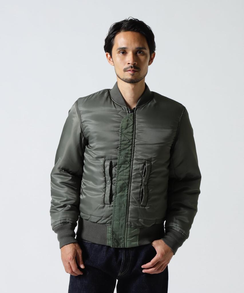 AVIREX WASHED MA-1 FLYING TIGERS Jacket Men's 2XL 401 Sage 783-5252012