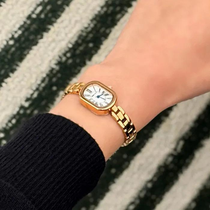 Rosere Metal Watch Red Gold MWM01156