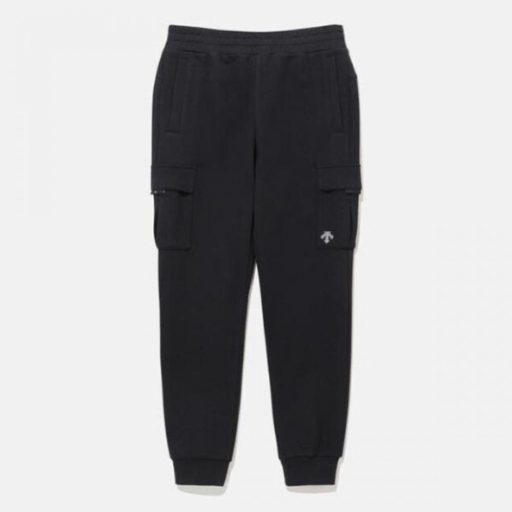 

Descent Pants Cqk Sq123ukp12 Blk Sports Terry Cargo Jogger Pants Black 100