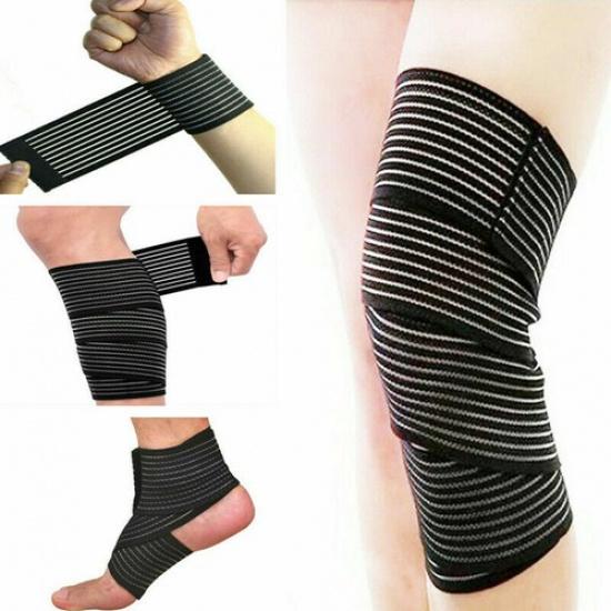 Elastic Wrist Knee Ankle Elbow Calf Arm Sport Bandage Brace Support Wrap Band
