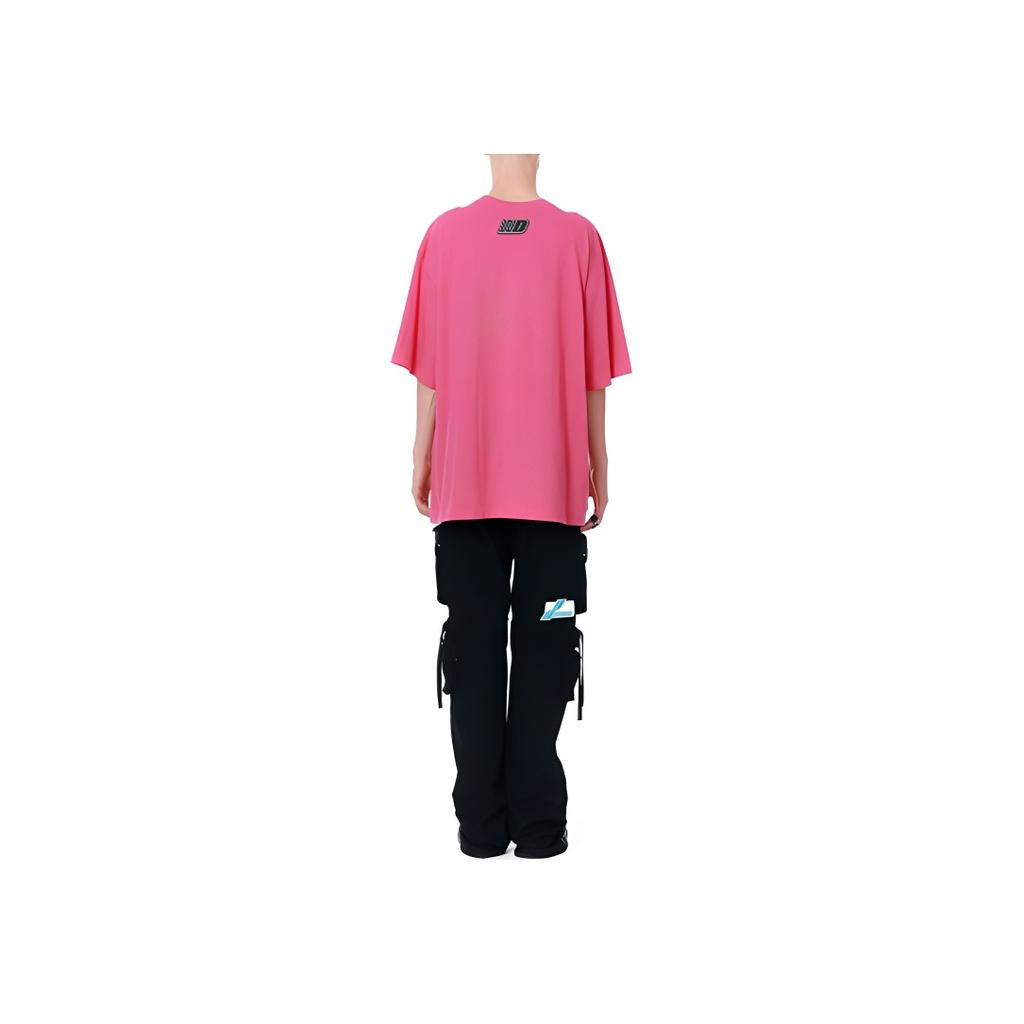 We11done Logo Print Short Sleeve T-Shirt Unisex Tops WD-TT1-22-628-U-HP