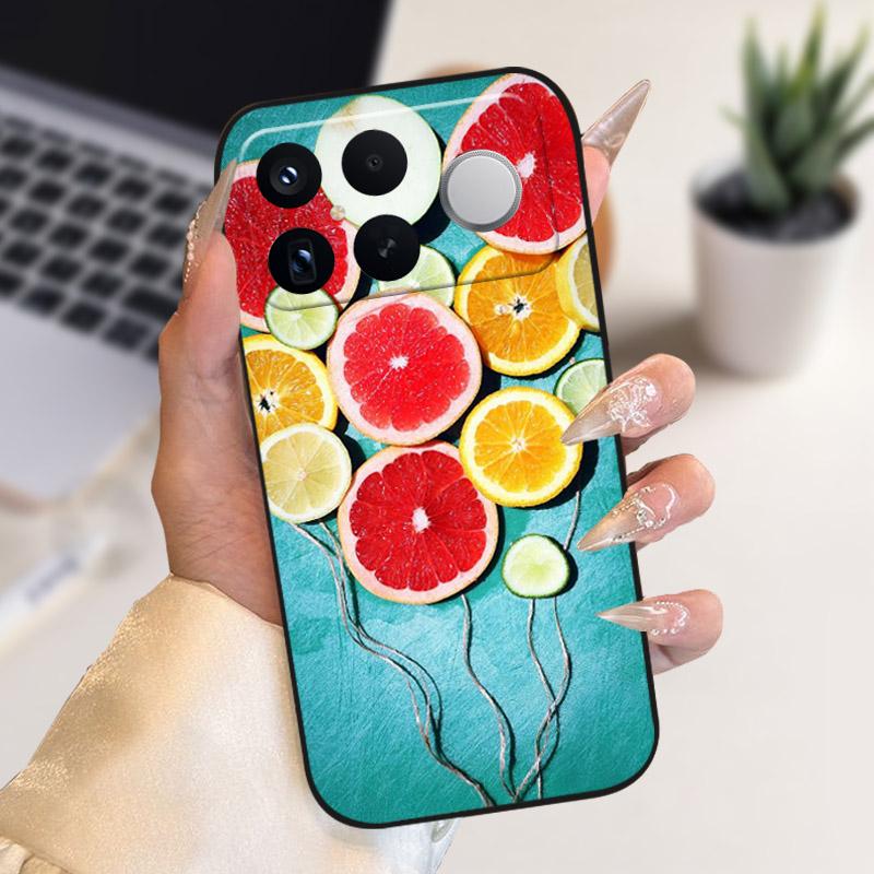 Etui do POCO F8 Ultra Modne Odporne na Wstrząsy Pokrowiec na Telefon Silikonowe Miękkie Zderzak TPU Dla Xiaomi POCO F8Ultra Powłoka Fundas Kreskówka Capa