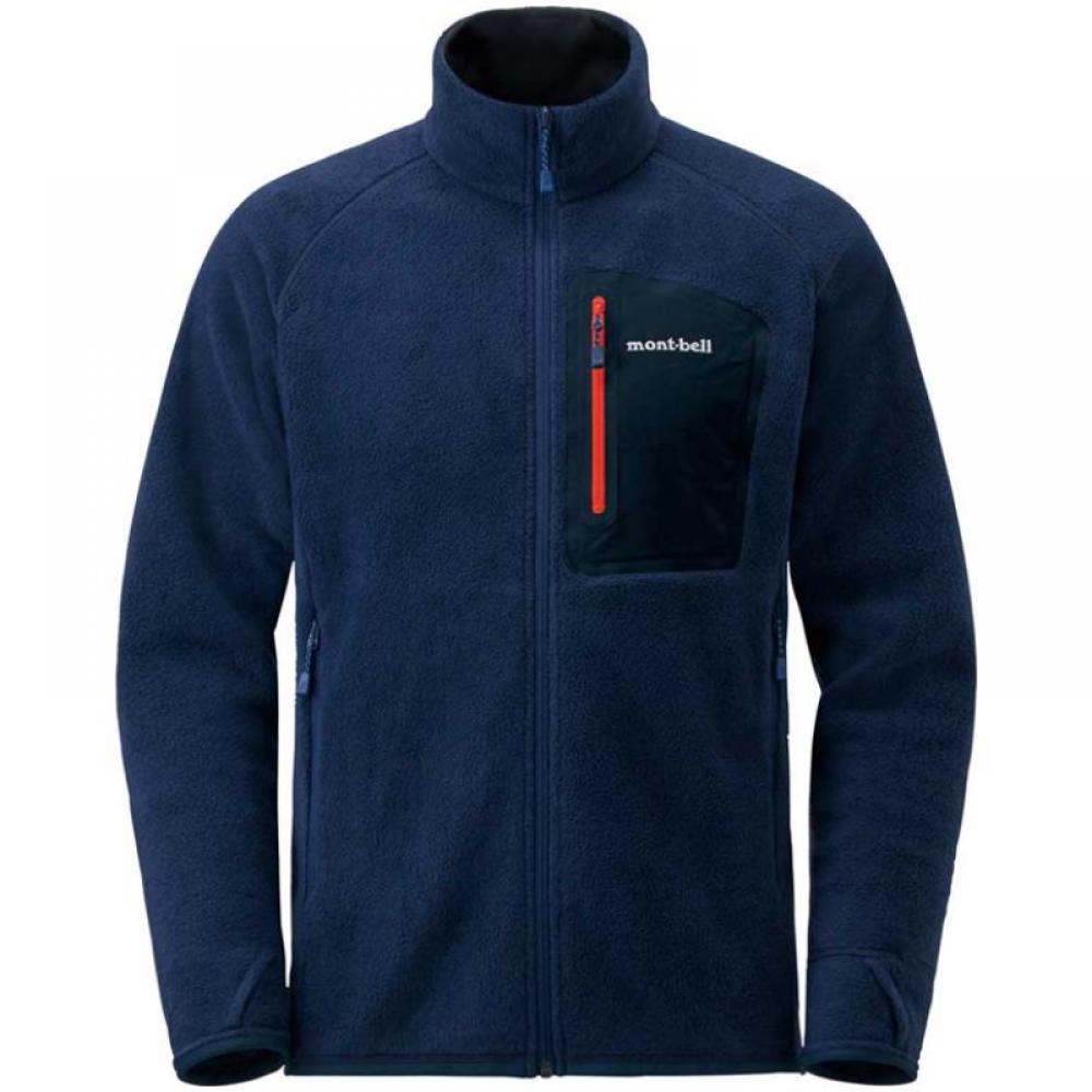 

MONTBELL CLIMAPLUS 100 Осень/Зима Легкий Мягкий и Удобный Теплый Дышащий Флисовый Кардиган Куртка Мужской L