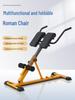Foldable Adjustable Roman Chair & Dumbbell Bench for Leg & Back Muscle Fitness