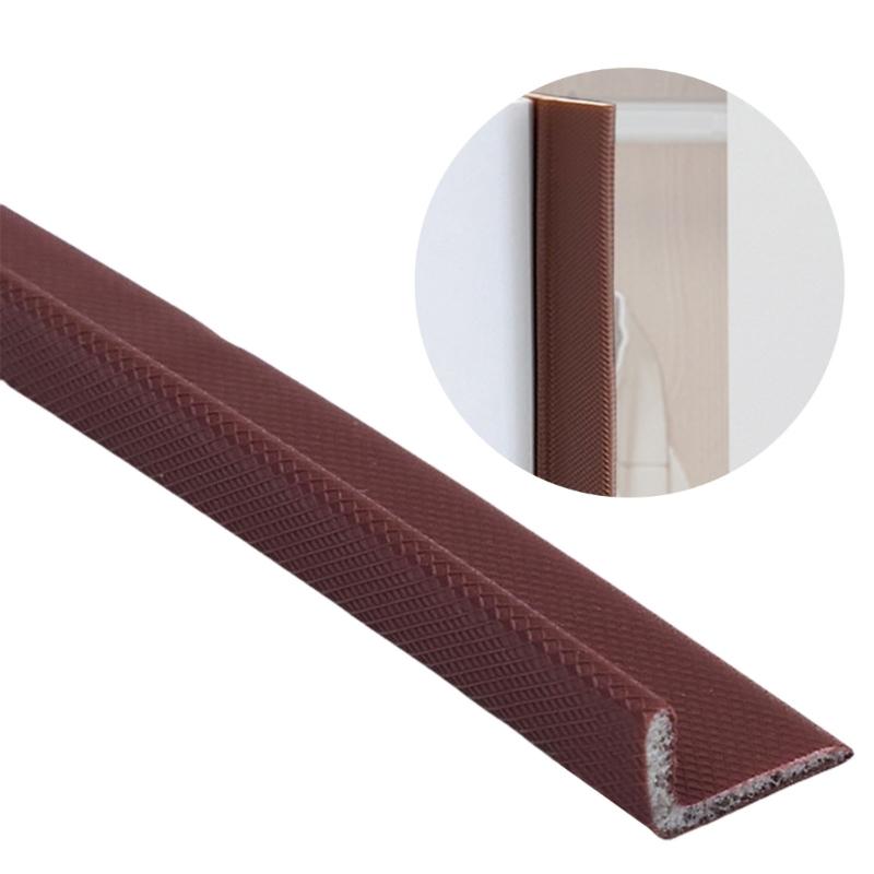 3 Meter Praktische Schranktür-Dichtungsleisten L-förmiges Design für Hohe Schalldämmung und Staubbeständigkeit