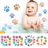 PEVA Bath Tub Slip Stickers Flower Cartoon Non-slip Sticker Waterproof and Non-slip Paster  Pool