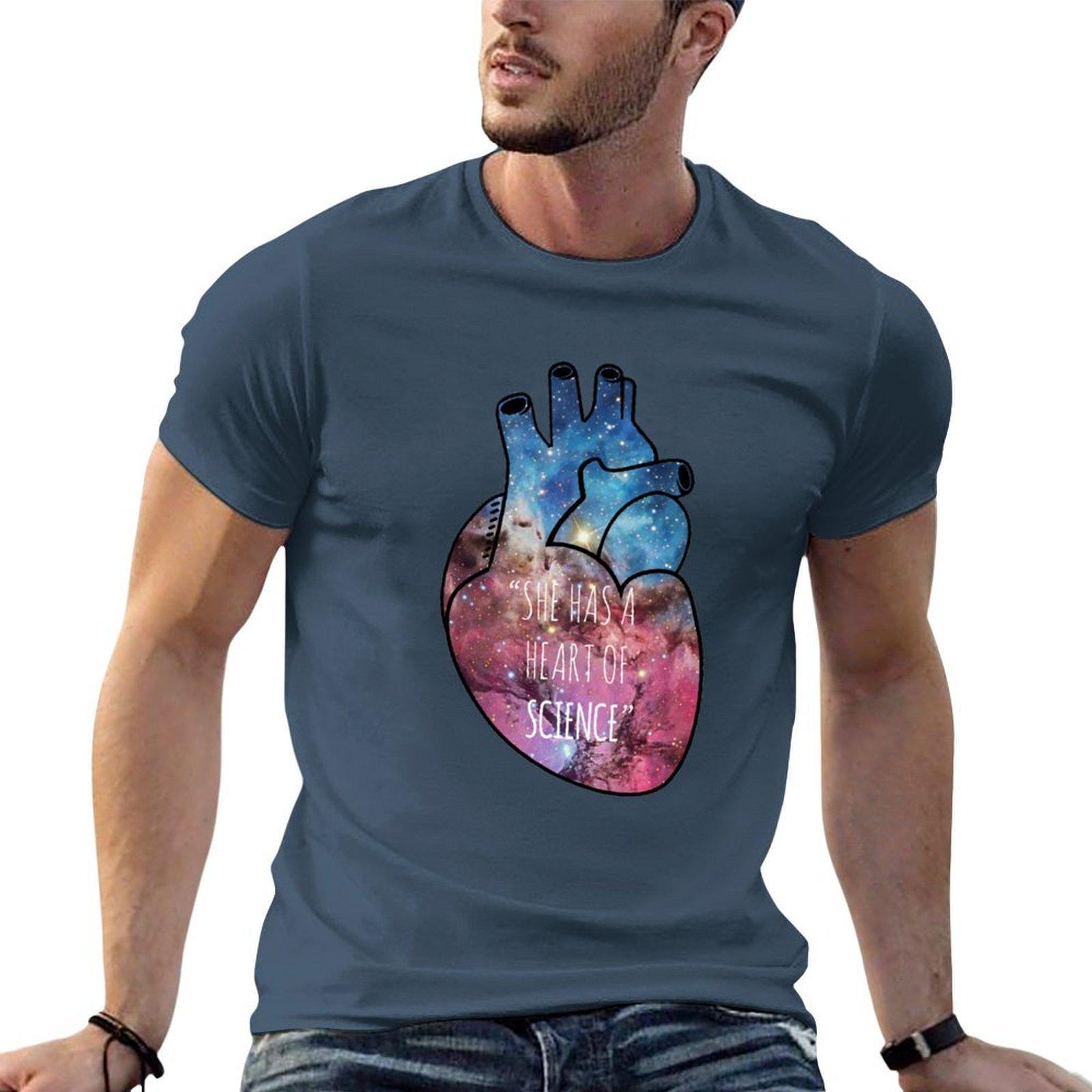She Has A Heart Of Science Tshirt Plus Size Nonshrink Tshirt S