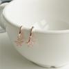Monograph Star Classy Earrings Mger0387 14K Gold Plated (Rose Gold)