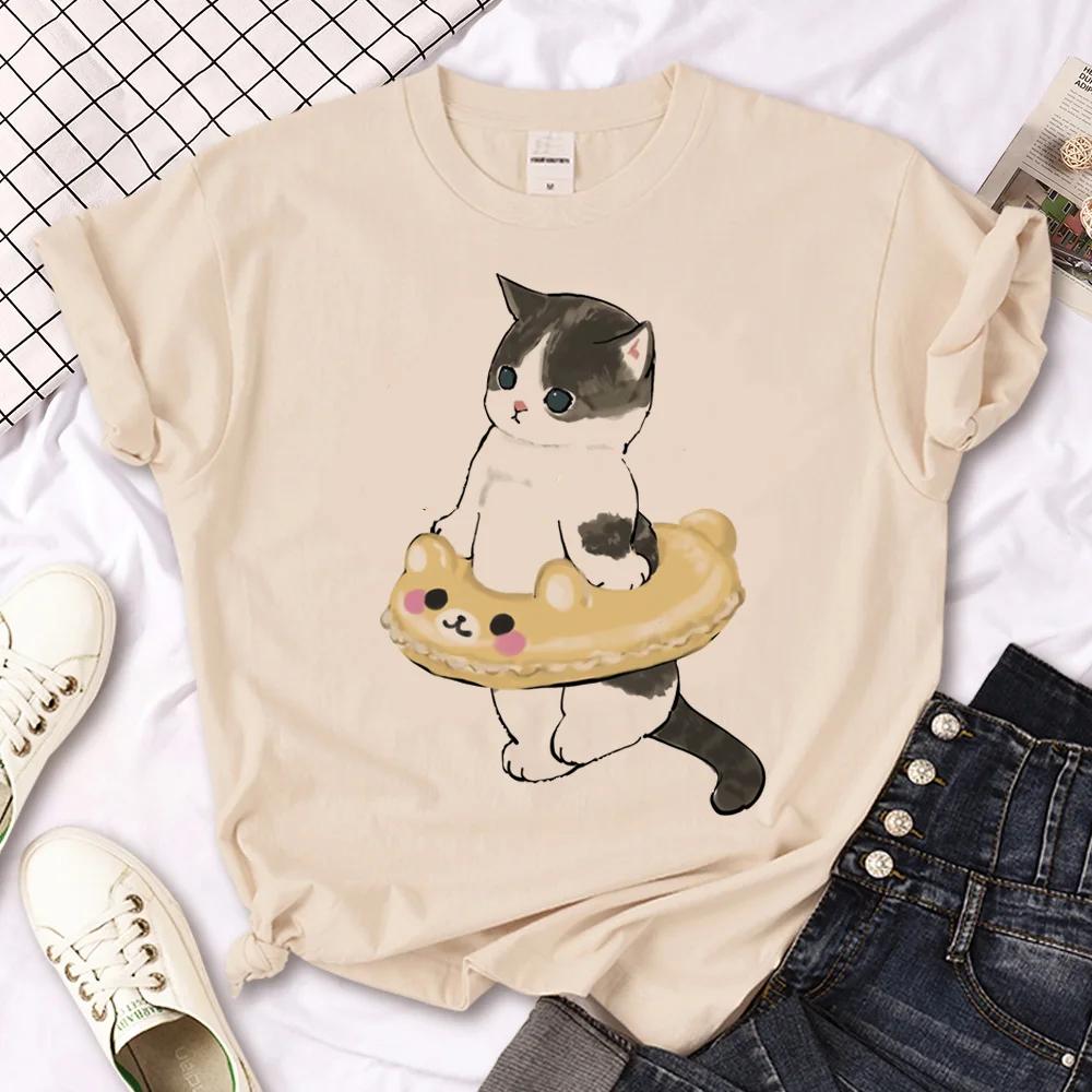 Летние футболки с изображением кота — фото 21