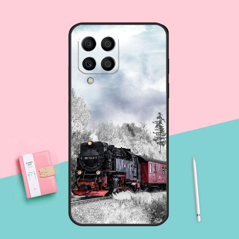 Train Railway Travel For Samsung Galaxy M32 M52 M31 M16 M11 M21 M13 M33 M35 M53 M55 M15 M14 M34 M54 M12 M06 Case