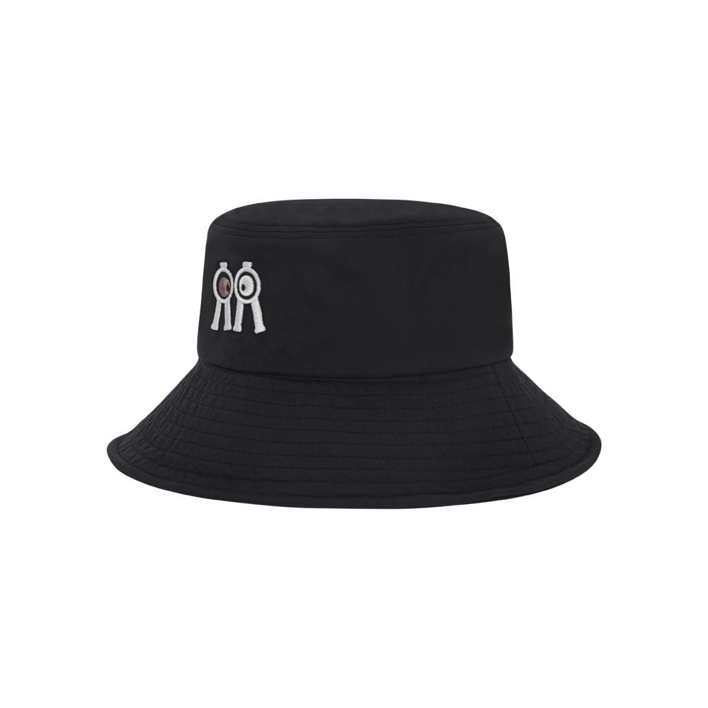 ROLLINGROLLEYE Bucket Hat Black White Brown Eye