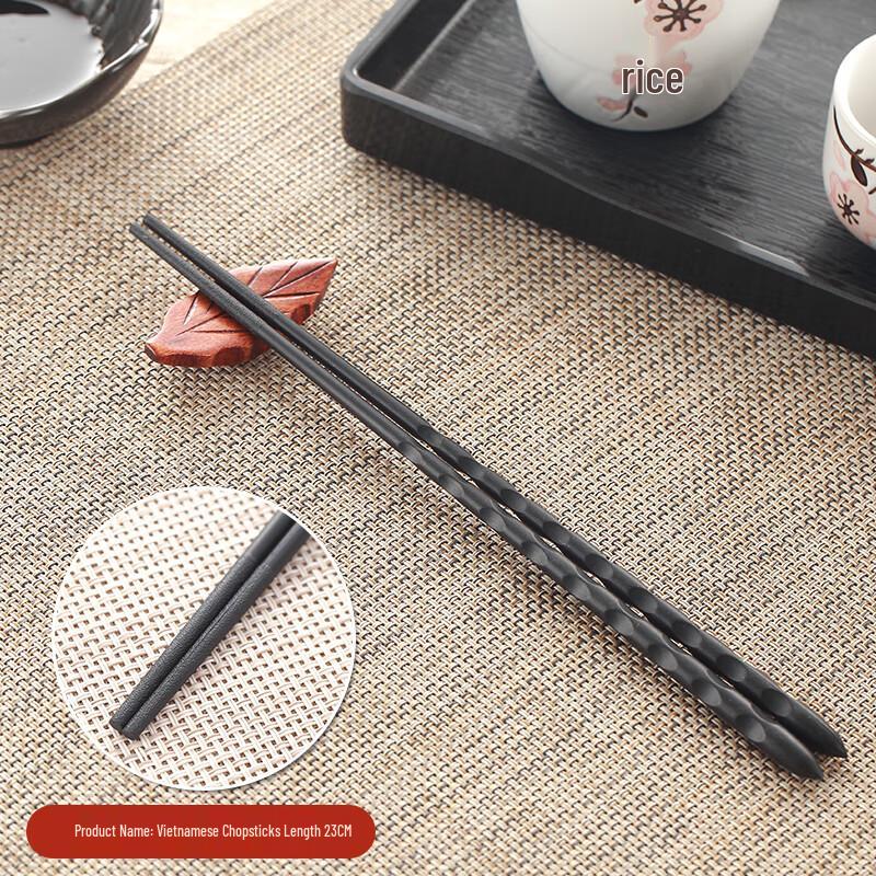 Qianxing Melamine Alloy Restaurant Chopsticks
