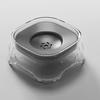 Floating Bowl Transparent Pet Water Dispenser 2000ML Large Capacity Suspended Plate Design Stable Water Surface Pet Dish