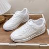 New summer thin thick-soled heightening muffin breathable and comfortable pure leather casual board shoes