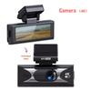 4K Dual Lens Dash Cam, Front and Rear Recording, Super Wide Angle, Night Vision, WiFi, GPS
