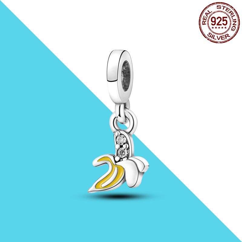 925 Silver Me Series Eye Medallion Pendant Charms for Bracelet Necklace DIY Link Earring Styling Two-ring Connector Jewelry