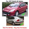 Set Car Mud Flaps For Peugeot 307 4-Door Sedan 3dr&5dr Hatchback Hatch 2001-2011 Mudguard Mudflaps Splash Guards Mud Flap