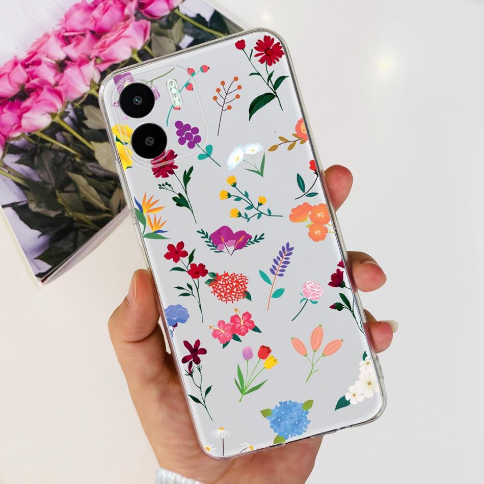 For Xiaomi Redmi A1 A1+ 2022 Cute Painted Phone Case For Redmi A1 Plus RedmiA1 A 1 A1+ Soft Silicone TPU Cases