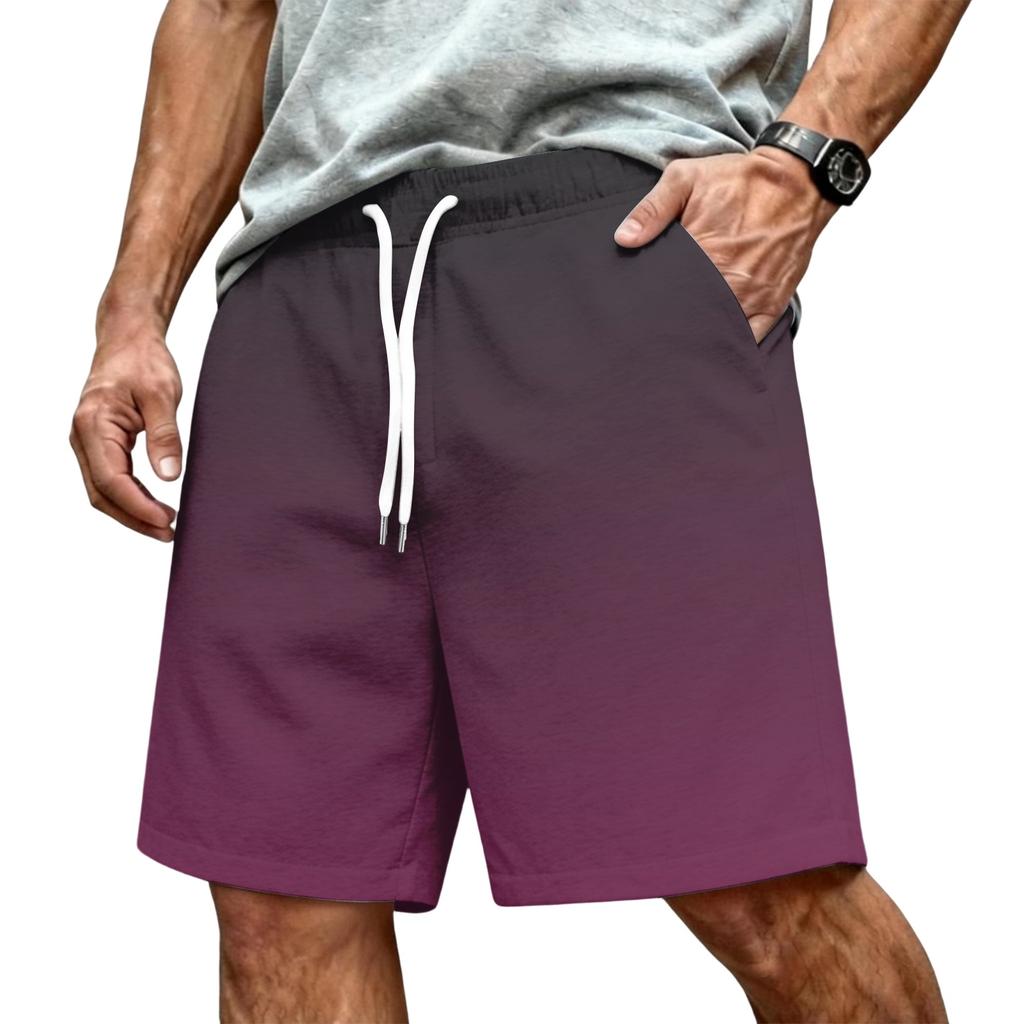 Men’s Basic Drawstring Shorts Relaxed Fit Summer Athletic Shorts Comfortable Loose Style for Everyday Wear