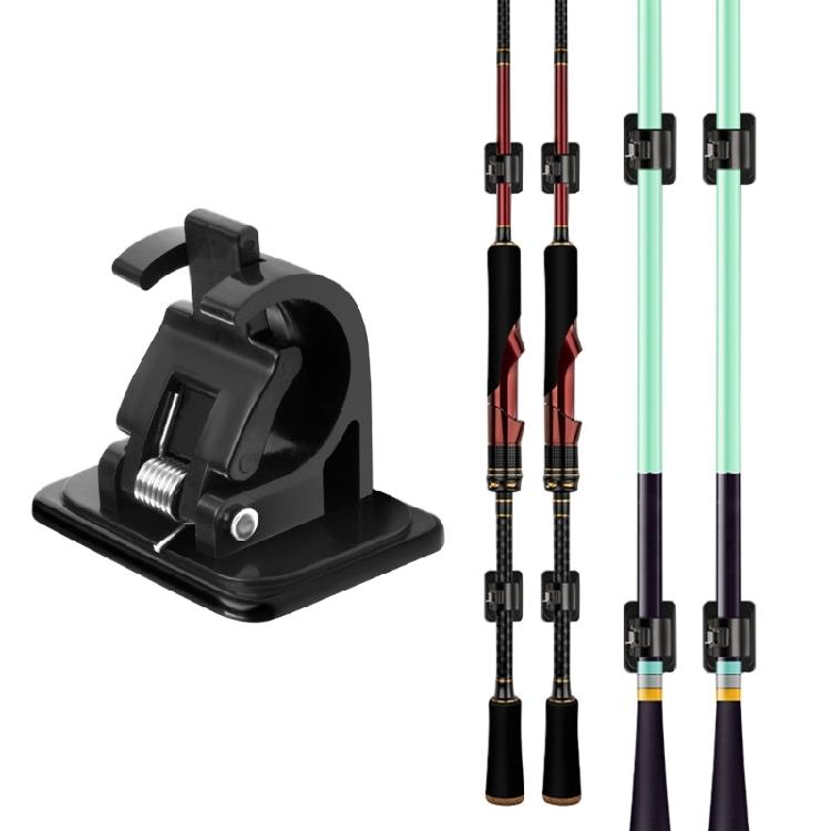 10pcs Fish Rod Organizers Fixing Buckle Space Saving Holder Fishing Accessories