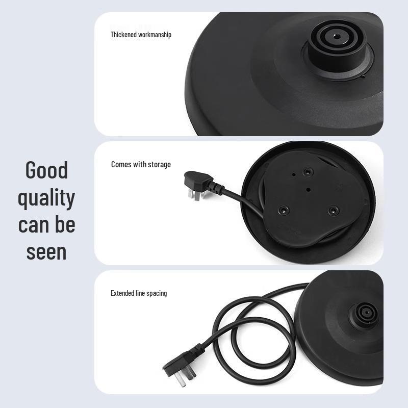 High-Power Universal Electric Kettle Base with Thickened Rubber Disc
