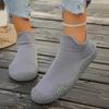Autumn and winter new knitted women's shoes light and comfortable solid color women's shoes daily casual versatile style