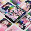 124pcs STRAYKIDS LOMO Card Laser Card SKZOO New Special DOIT Peripheral Flash Card Stray Children Sticker LOMO Card