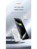 3C Certified Wireless Magnetic Power Bank: 15W PD, Strong Magnet, Built-in Triple Cables & Stand, Ideal for Air Travel.